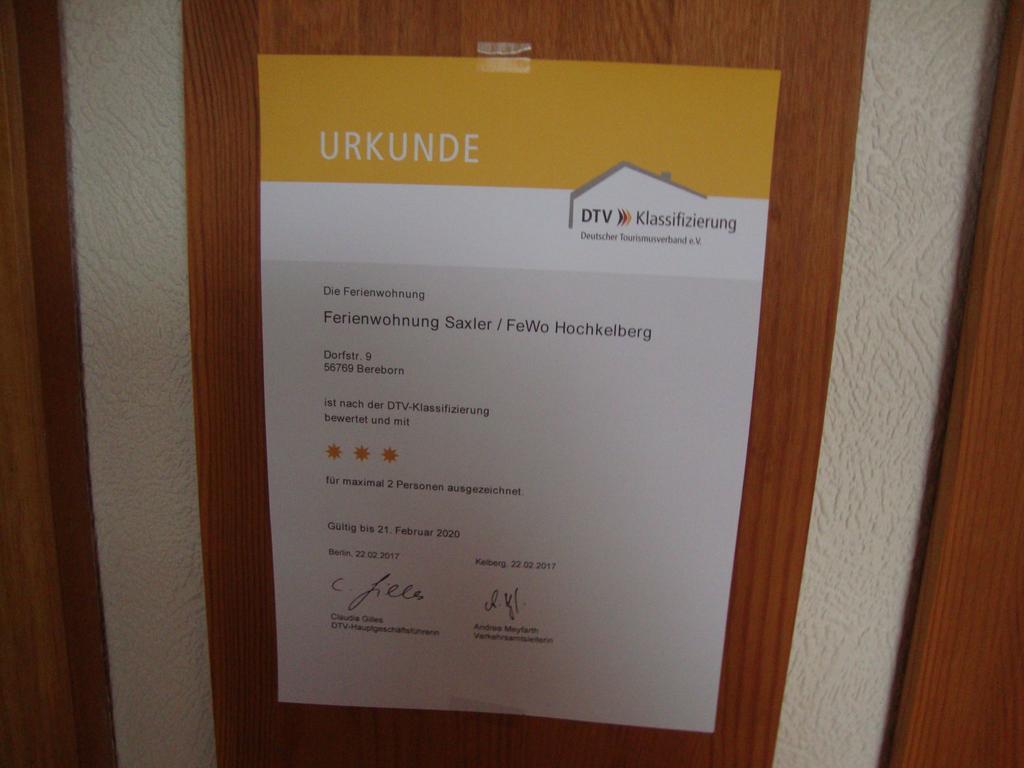 Eifelferienwohnungen "Familie Saxler" Bereborn Buitenkant foto